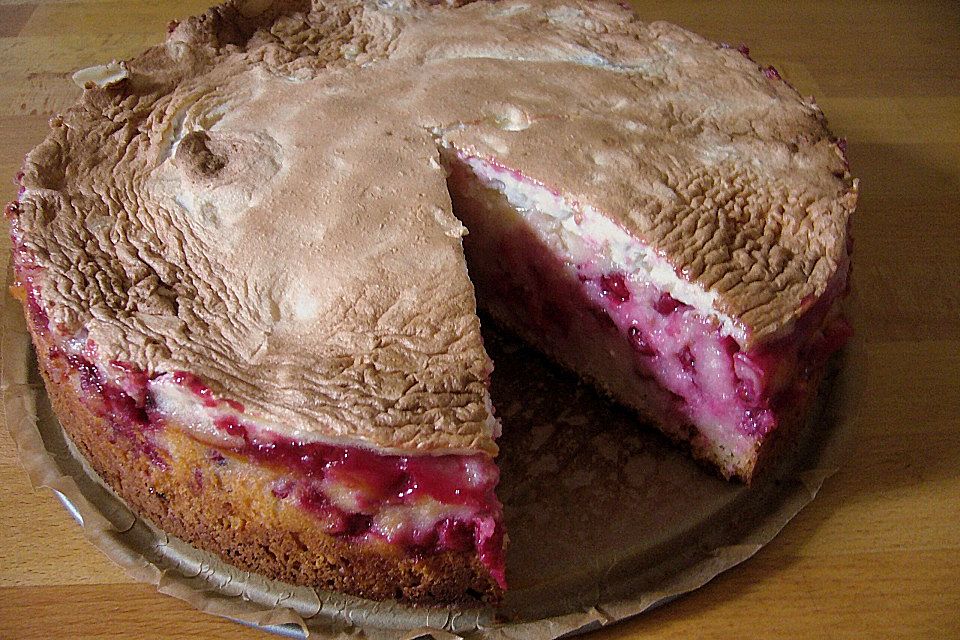 Johannisbeer - Baiser - Kuchen