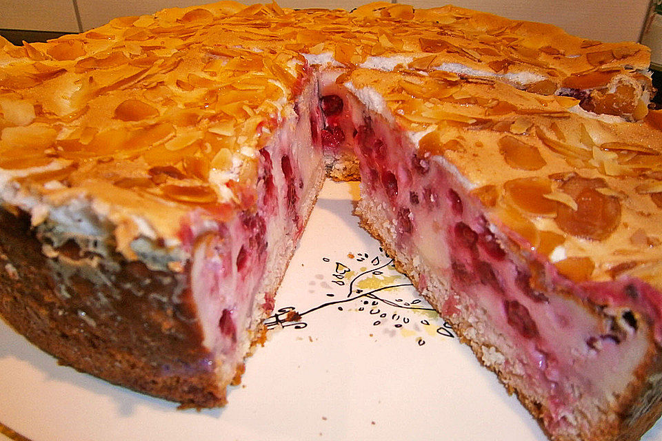 Johannisbeer - Baiser - Kuchen