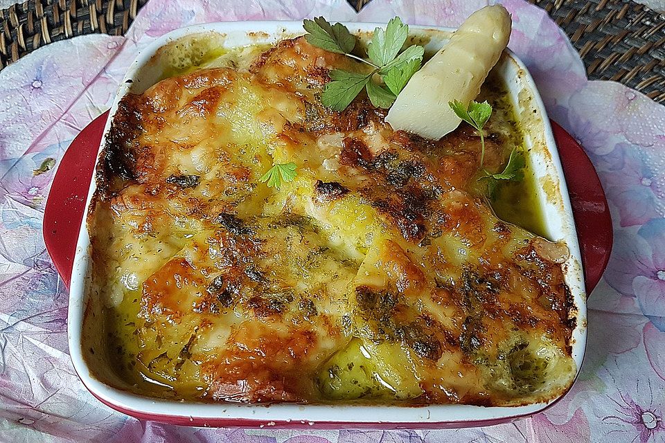 Spargel - Kartoffel - Auflauf