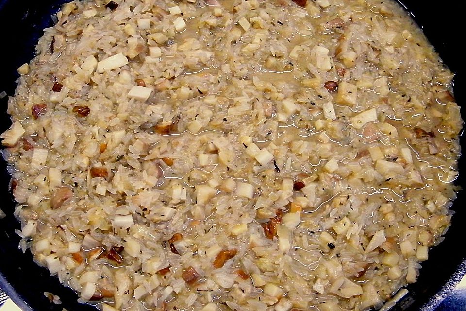 Waldpilzrisotto