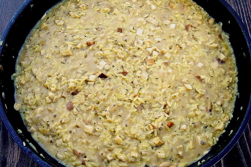 Waldpilzrisotto