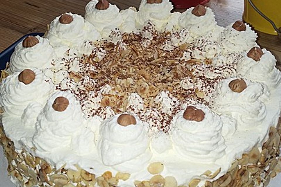 Nuss - Sahne - Torte