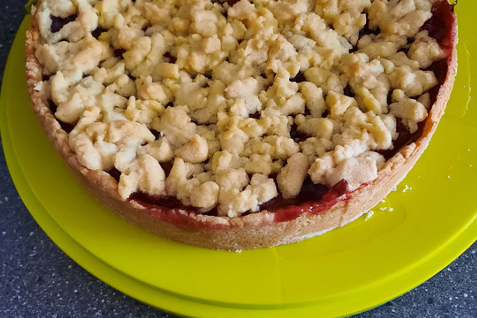 Kirschkuchen mit Streusel