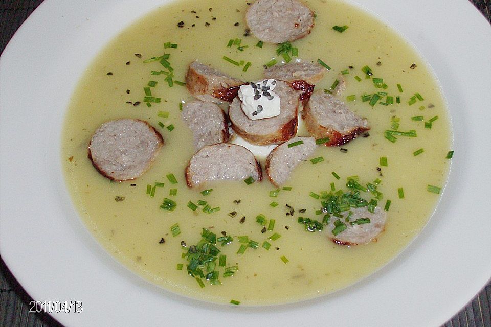 Dortmunder Zwiebel-Kartoffelsuppe