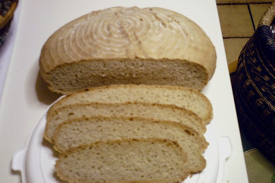 Dinkel - Buchweizen - Brot