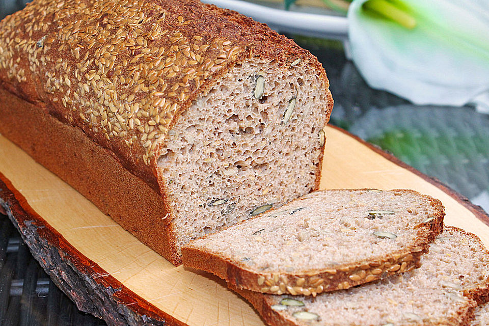 Dinkel - Buchweizen - Brot