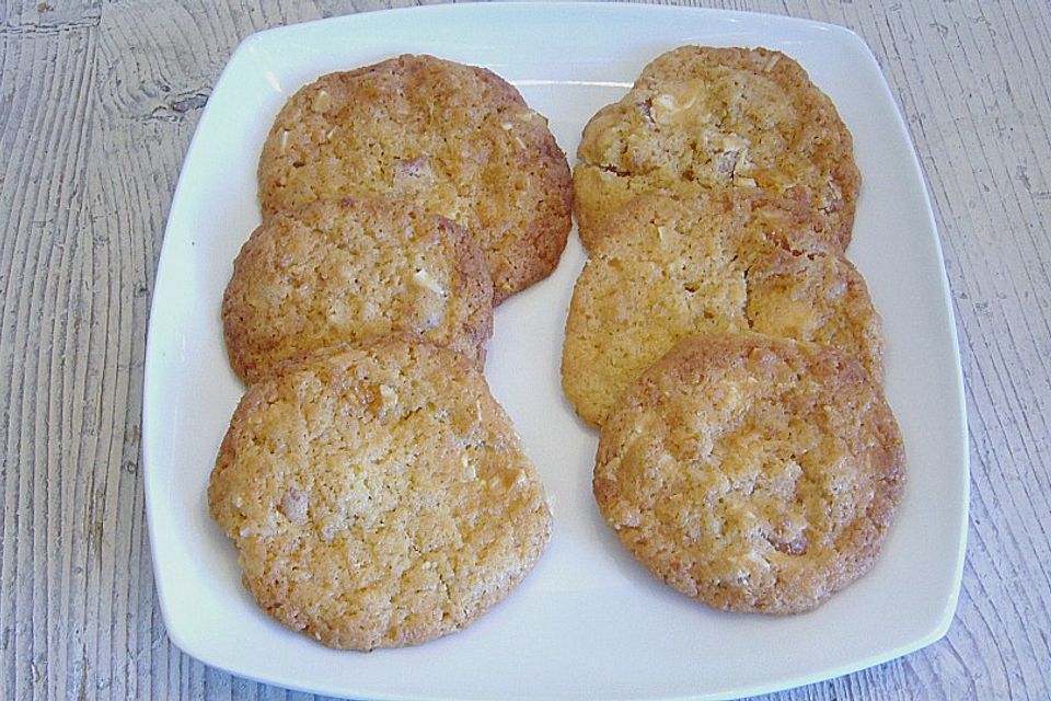 Apricot - White Chocolate - Cookies