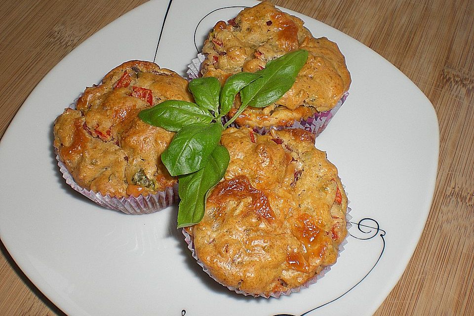 Paprika - Salami - Muffins