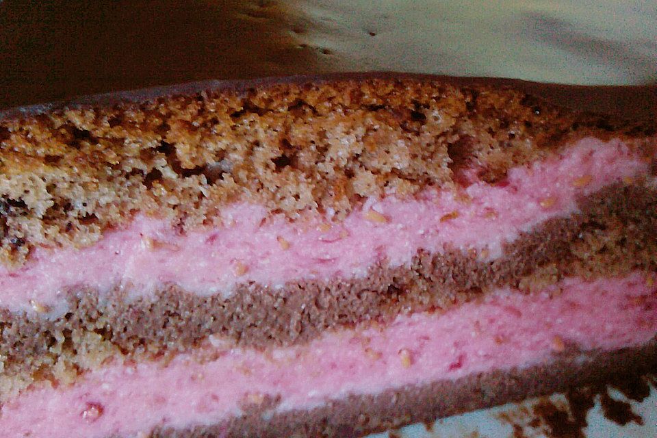 Himbeer - Joghurt - Schoko - Torte