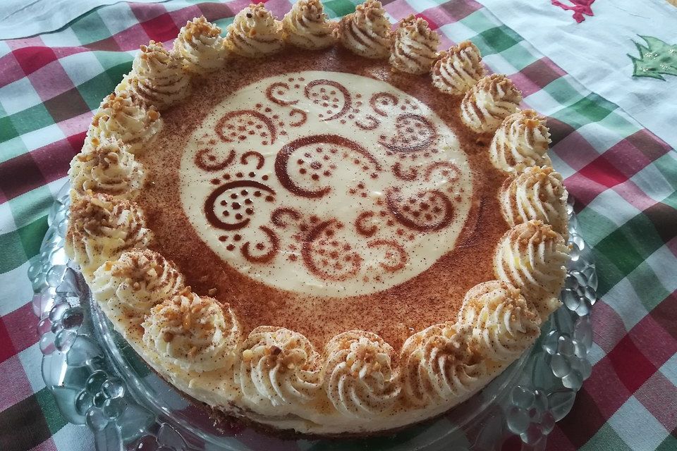 Manus leichte Tiramisu -Torte