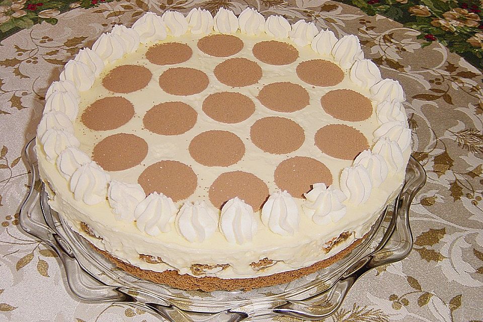 Manus leichte Tiramisu -Torte