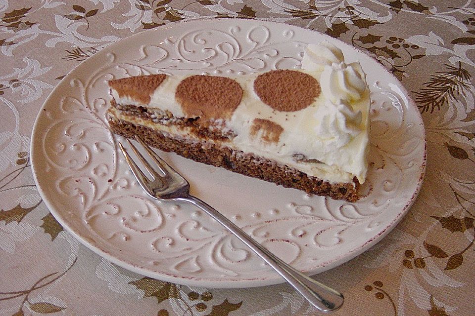 Manus leichte Tiramisu -Torte