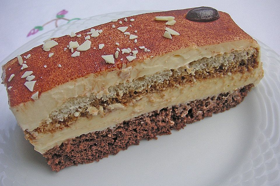 Manus leichte Tiramisu -Torte