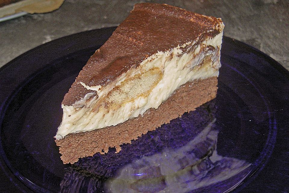 Manus leichte Tiramisu -Torte