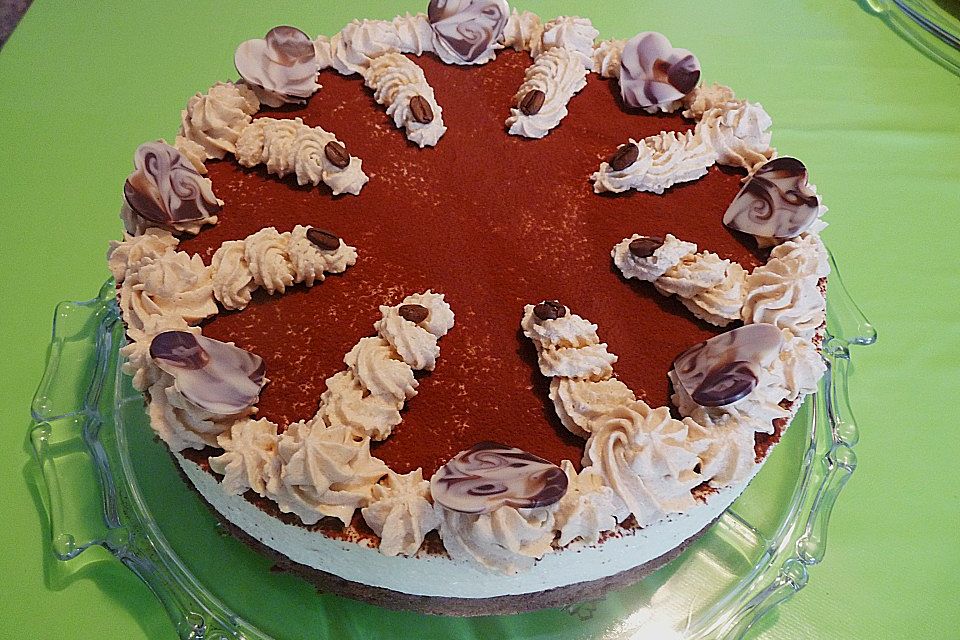 Manus leichte Tiramisu -Torte