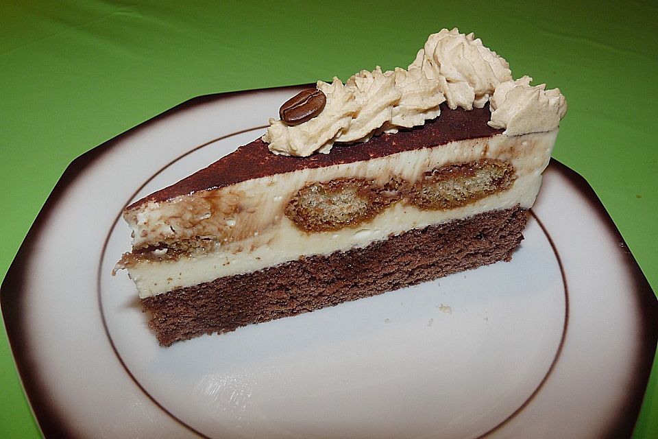 Manus leichte Tiramisu -Torte