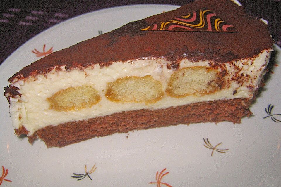 Manus leichte Tiramisu -Torte