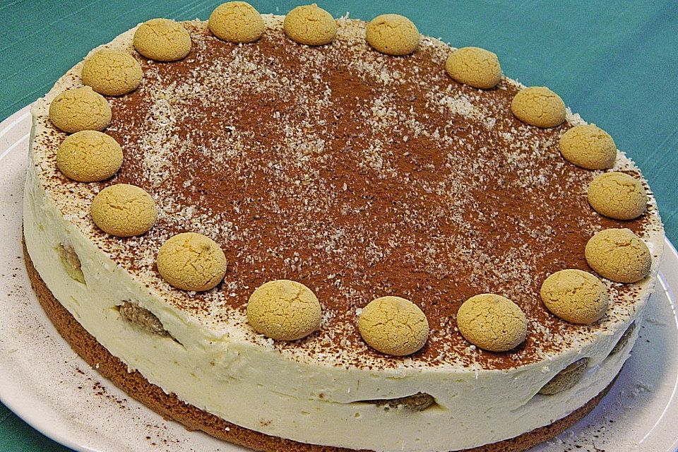 Manus leichte Tiramisu -Torte