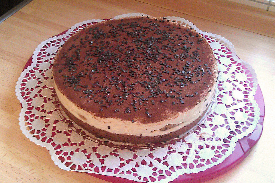 Manus leichte Tiramisu -Torte