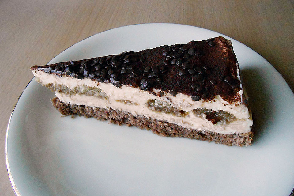 Manus leichte Tiramisu -Torte