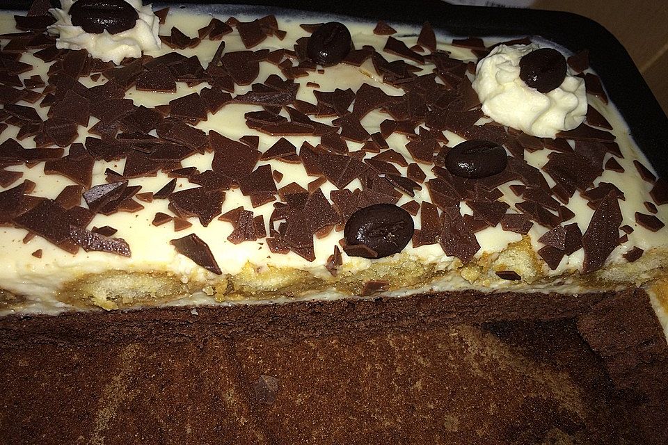 Manus leichte Tiramisu -Torte