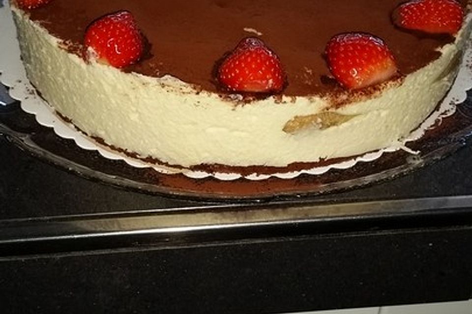 Manus leichte Tiramisu -Torte