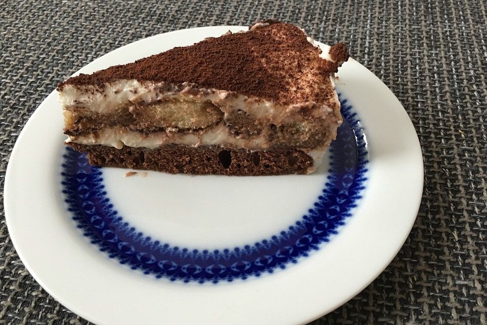 Manus leichte Tiramisu -Torte