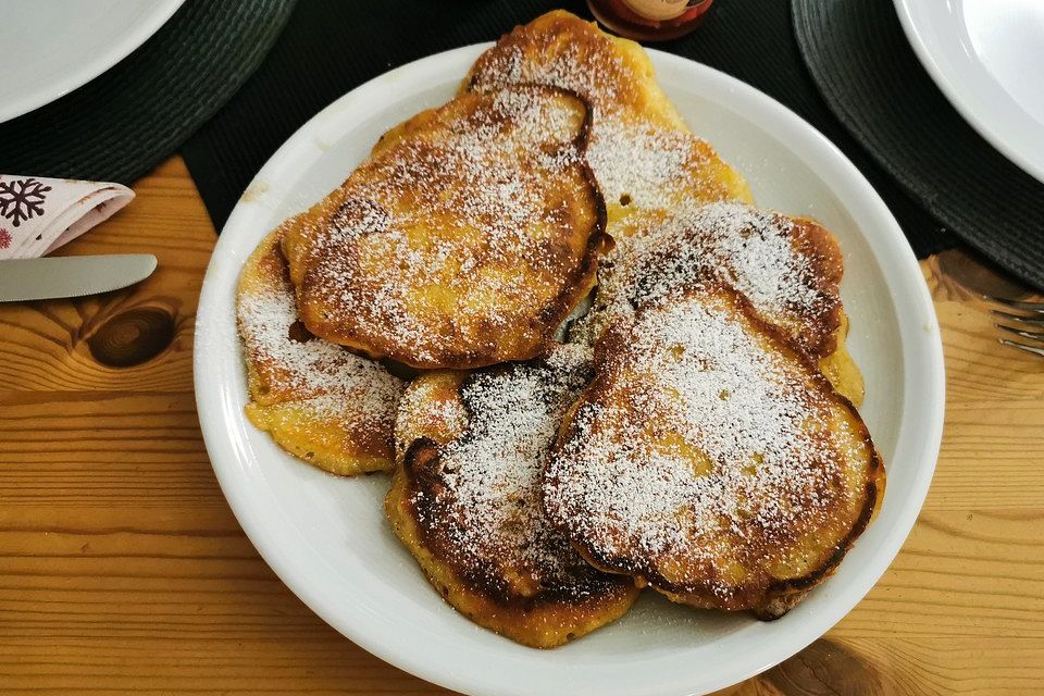 Dicke Obst-Pfannkuchen