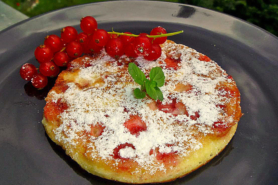 Dicke Obst-Pfannkuchen