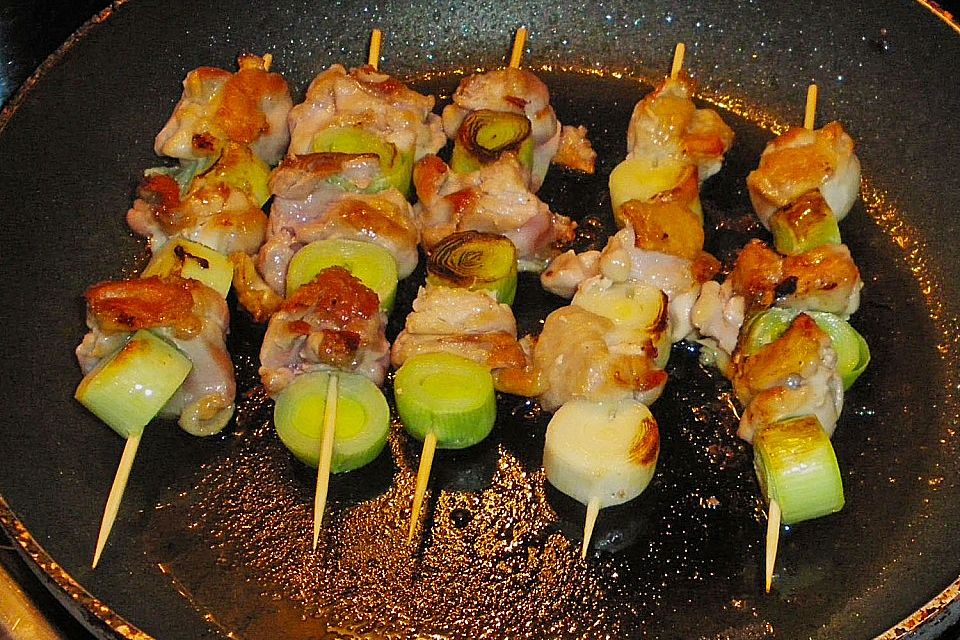 feuervogels Yakitori Hühnerspieße