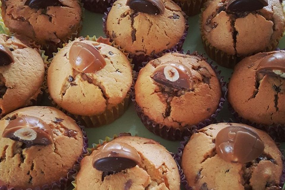 Karamell-Toffee-Muffins