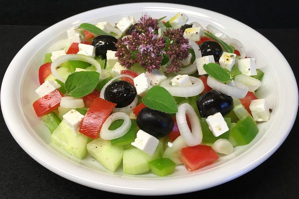 Chorio oder griechischer Salat