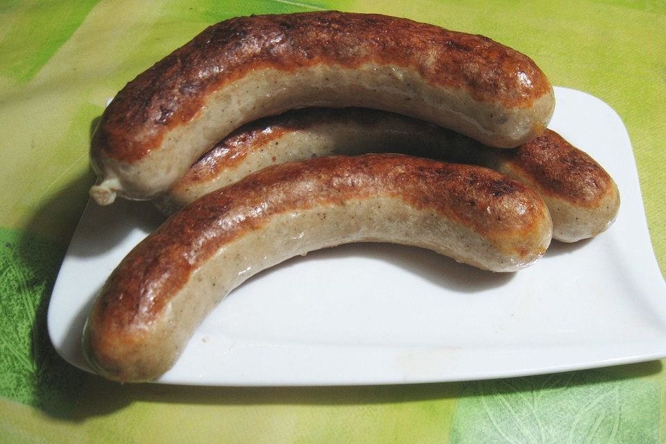 Rostbratwurst Thüringer Art