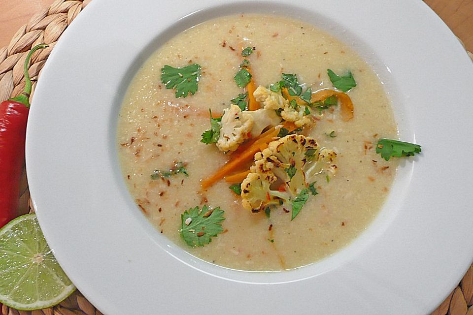 Blumenkohl - Kokos - Suppe