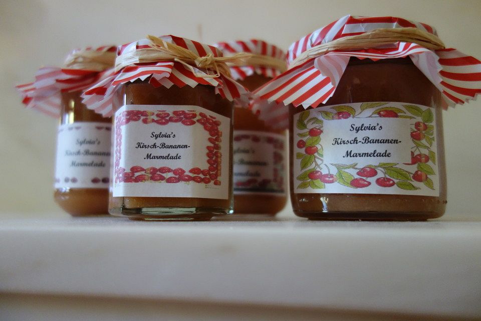 Kirsch - Bananen - Marmelade