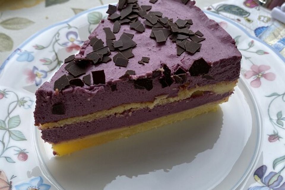 Brombeer - Quark - Torte