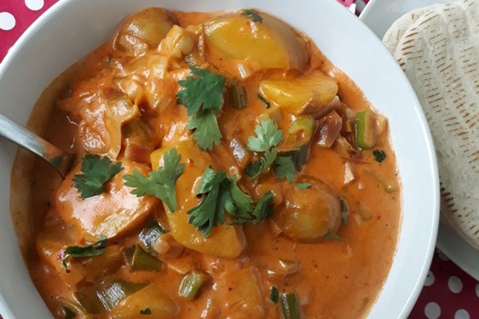 Würziges Kartoffelcurry