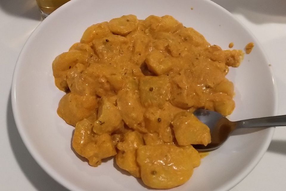 Würziges Kartoffelcurry