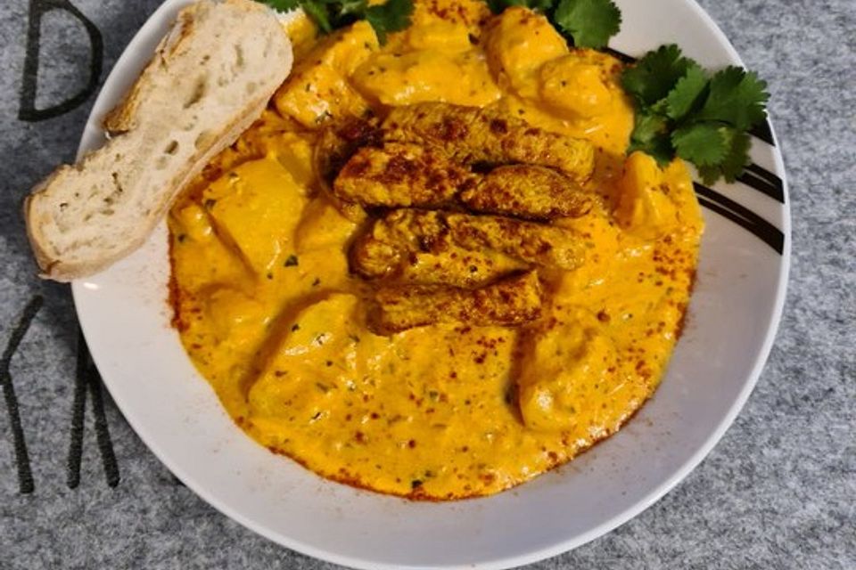 Würziges Kartoffelcurry