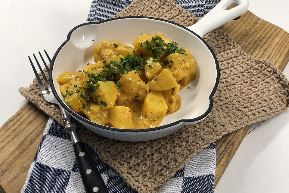 Würziges Kartoffelcurry