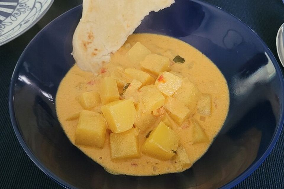 Würziges Kartoffelcurry