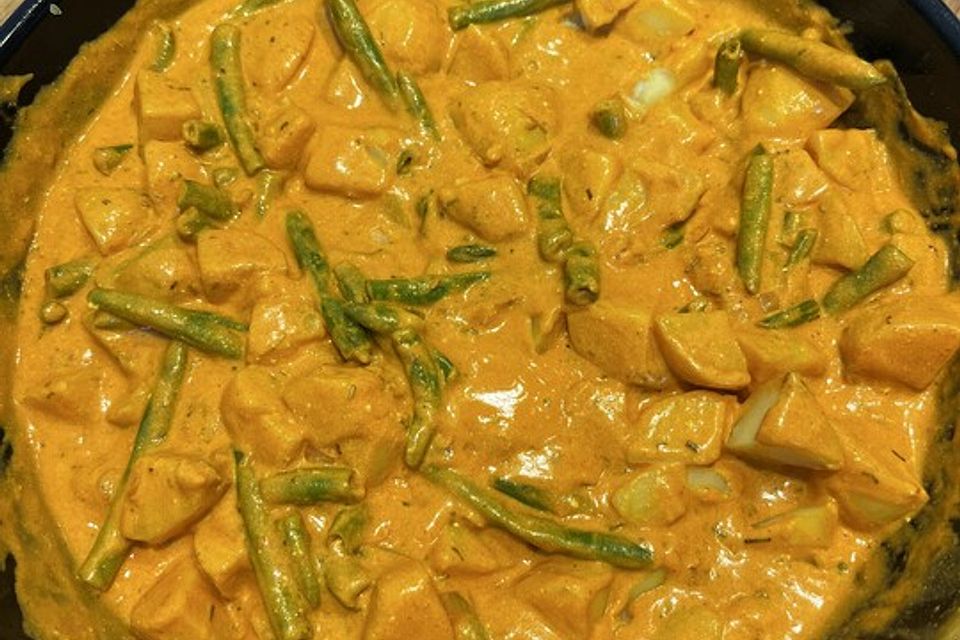 Würziges Kartoffelcurry