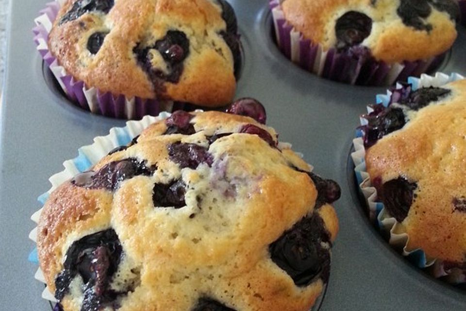 Blaubeer-Muffins