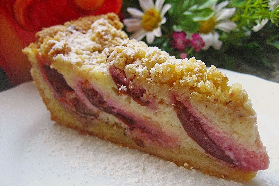 Pflaumen - Quark - Kuchen