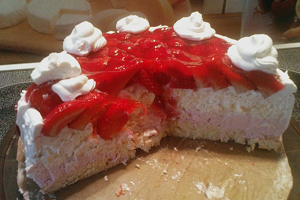 Erdbeer - Milchreis - Torte