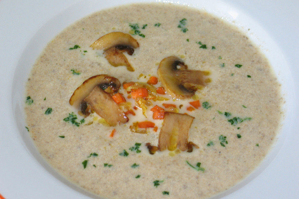 Champignoncremesuppe