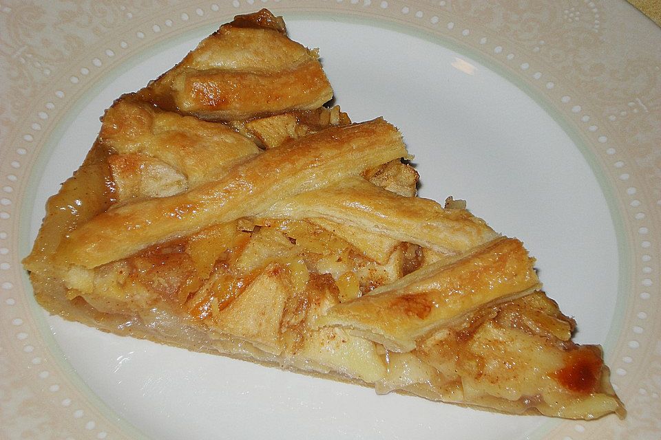 Herzhafter Apfelkuchen