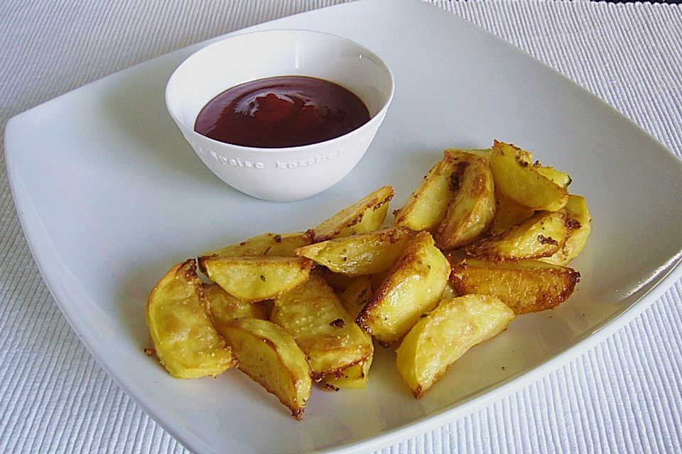 Parmesan - Knoblauch - Wedges