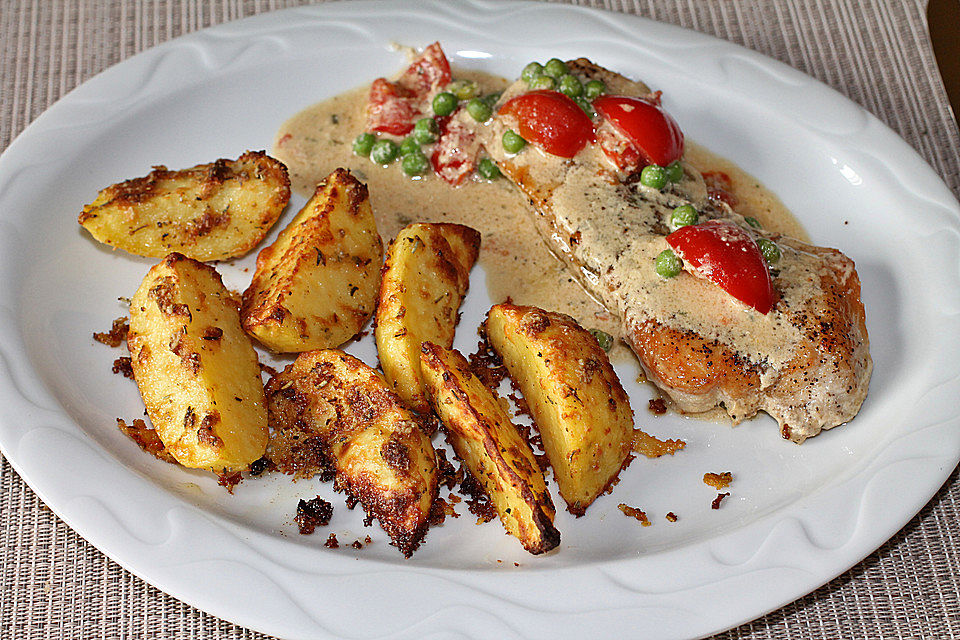 Parmesan - Knoblauch - Wedges