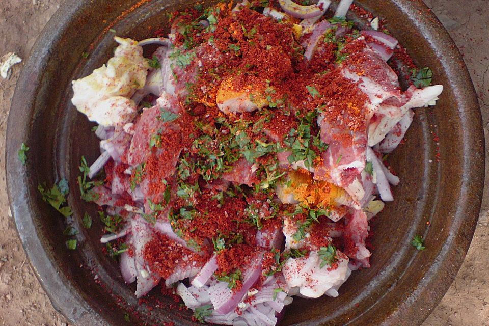 Tajine mit Rindfleisch